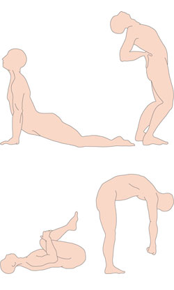 In many cases of back pain and for persons with a propensity for back problems preventive back exercises can be helpful. Here are examples of MacKenzie exercises which amongst other are helpful against herniated discs.